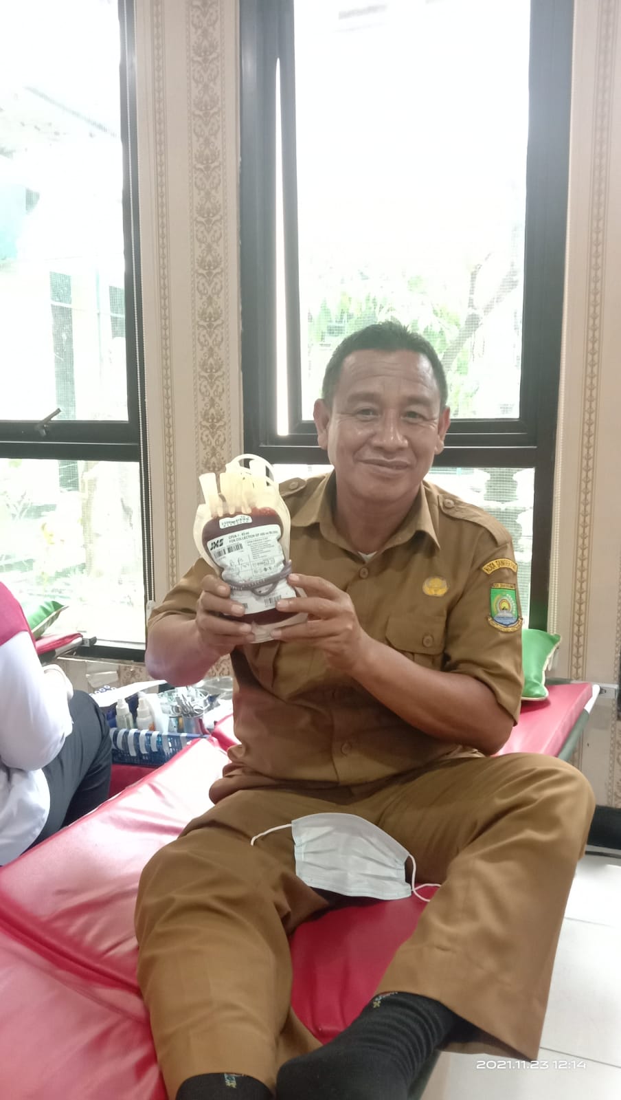 Giat Donor Darah Pegawai Kecamatan Jatiuwung