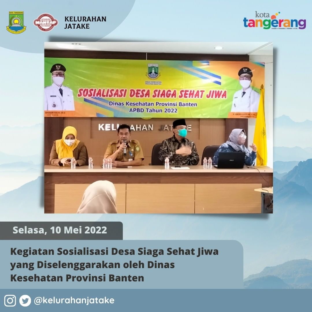 Sosialisasi Desa Siaga Sehat Jiwa