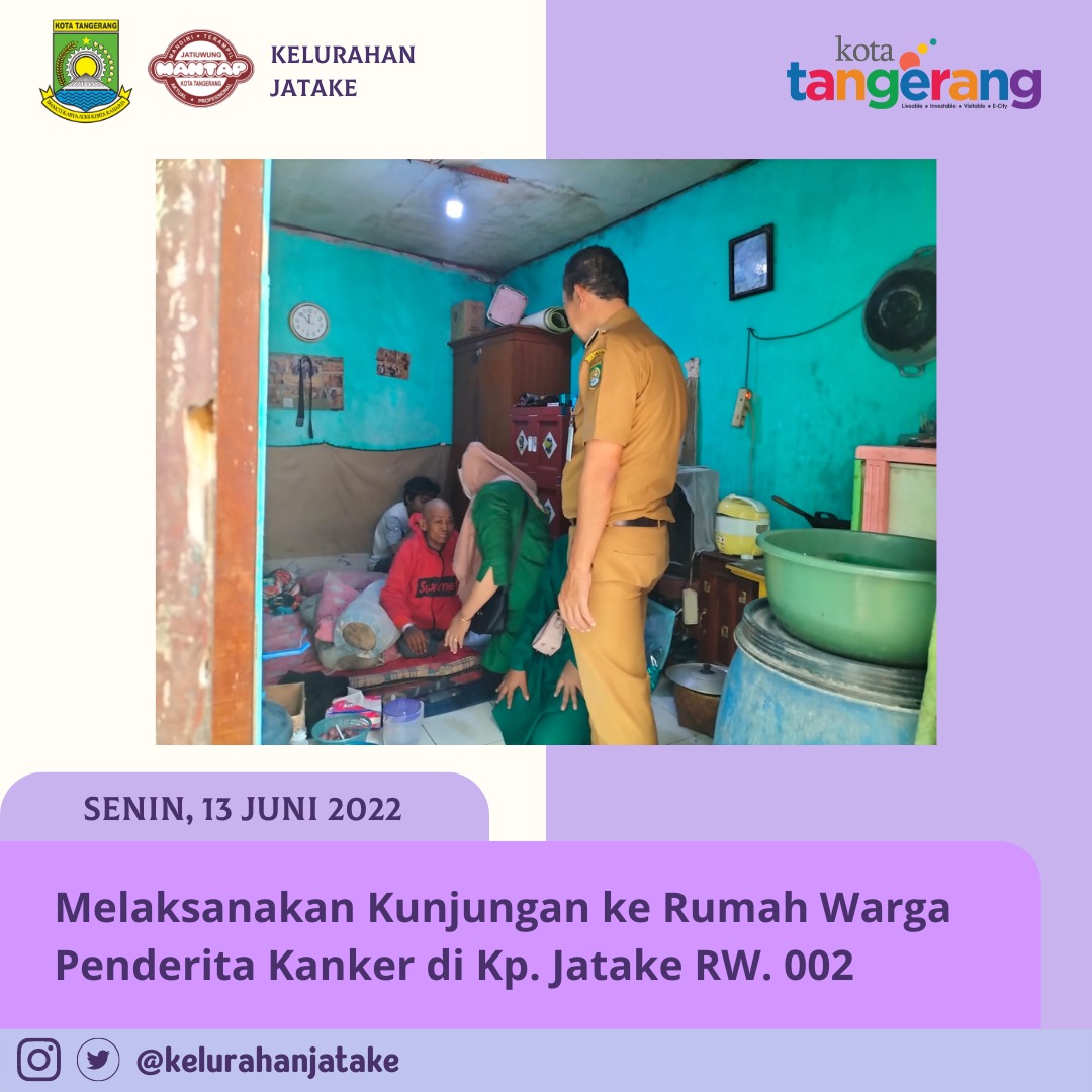 Kunjungan ke Rumah Warga yang Sakit Kanker