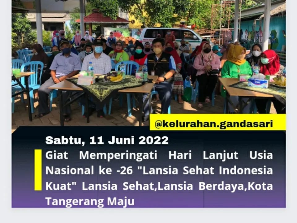 Memperingati Hari lanjut Usia ke 26 Tahun 