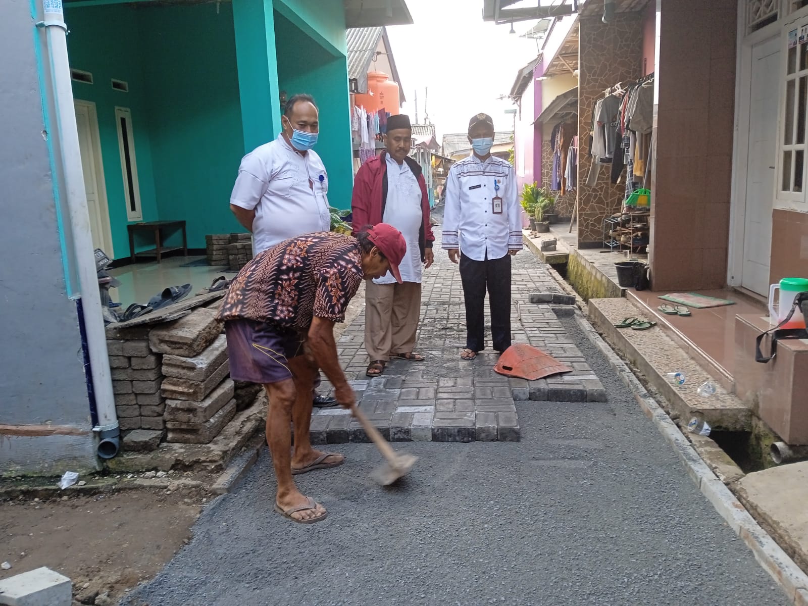 Monitoring Perbaikan Jalan Lingkungan 