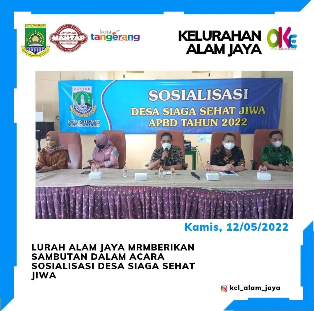 Kegiatan Sosialisasi Desa Siaga Sehat Jiwa