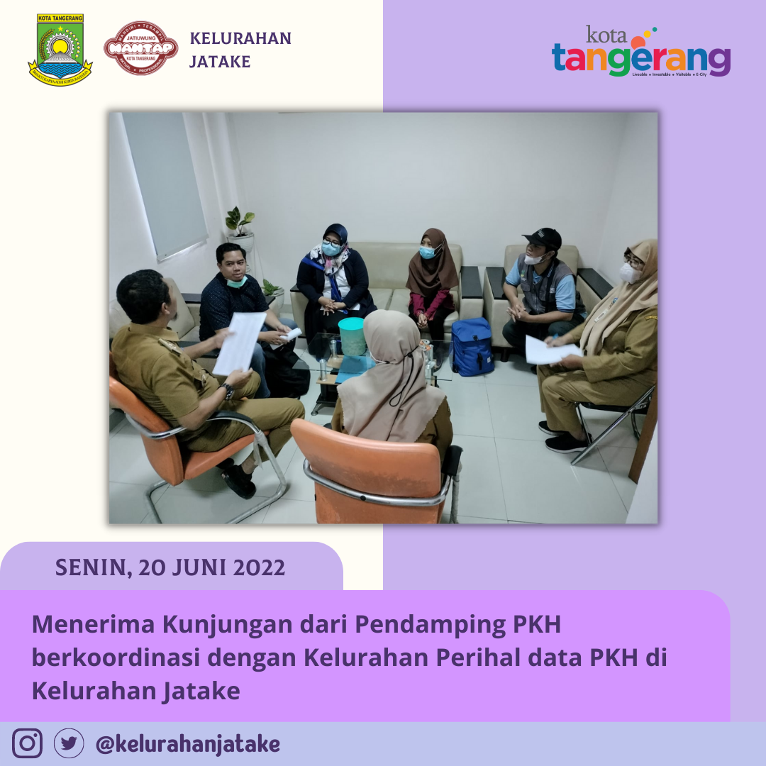 Menerima Kunjungan dari Pendamping PKH