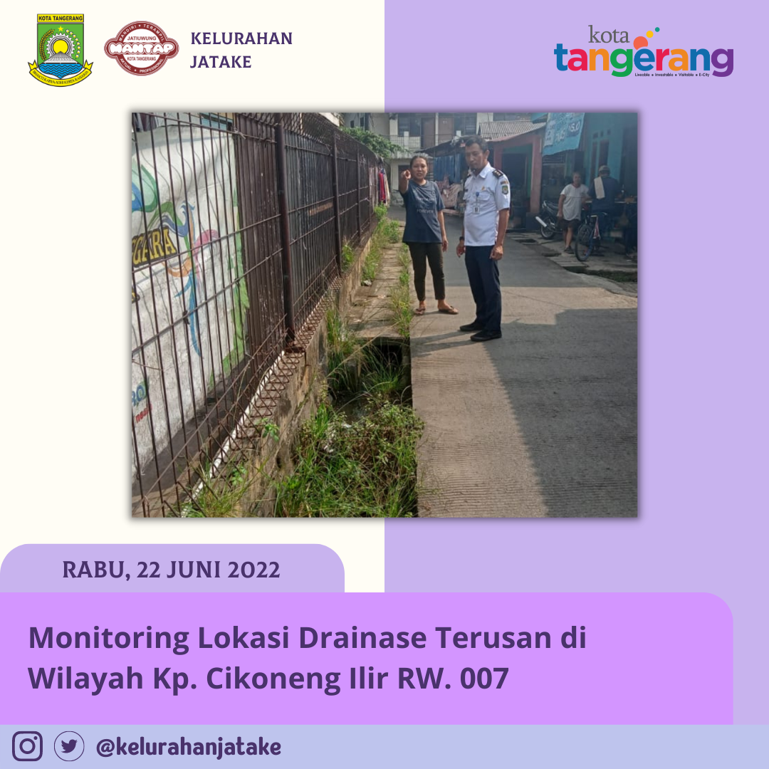 Monitoring Drainase