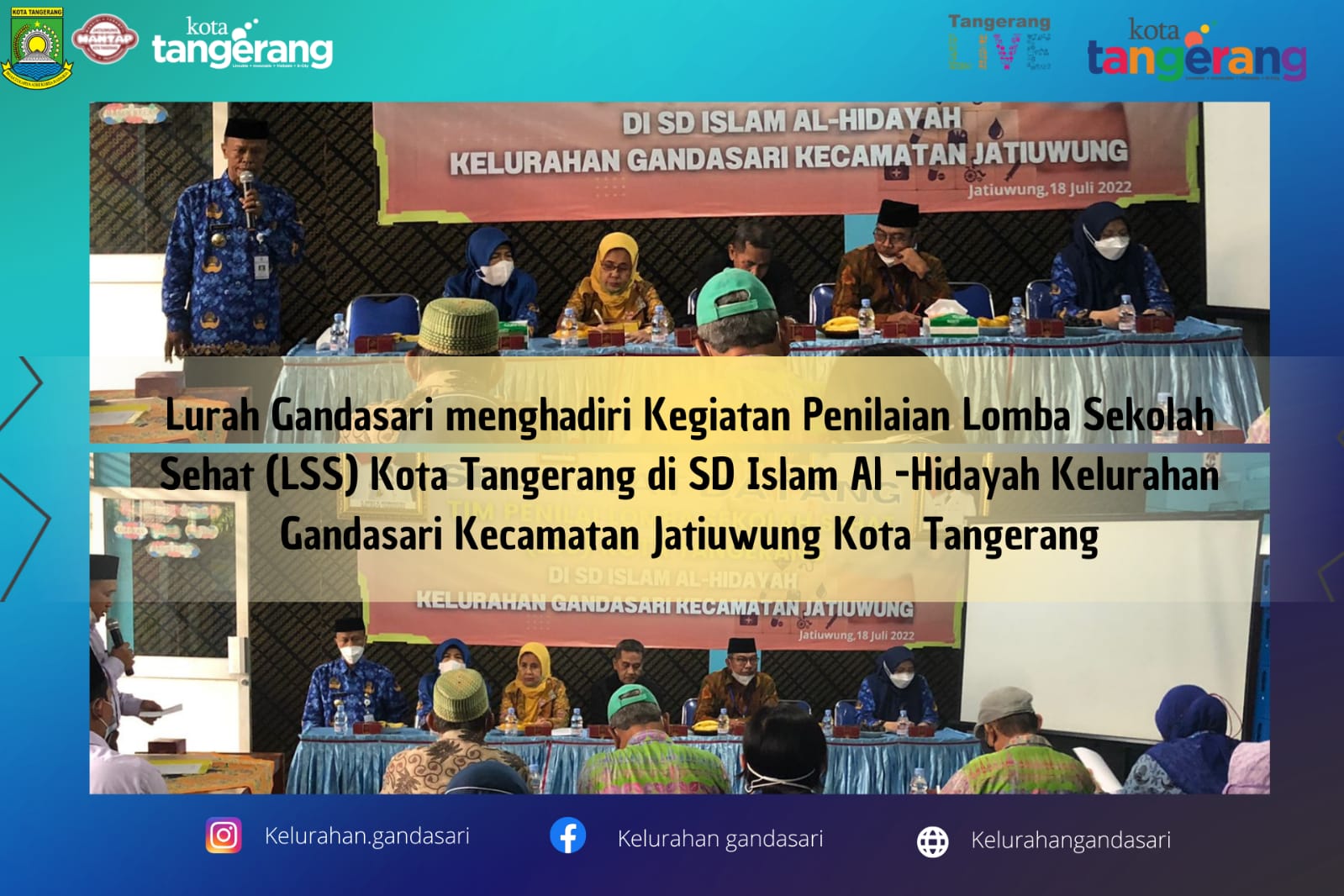 Kegiatan Penilaian Lomba Sekolah Sehat (LSS)