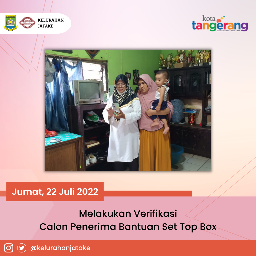 Verifikasi Calon Penerima Bantuan Set Top Box