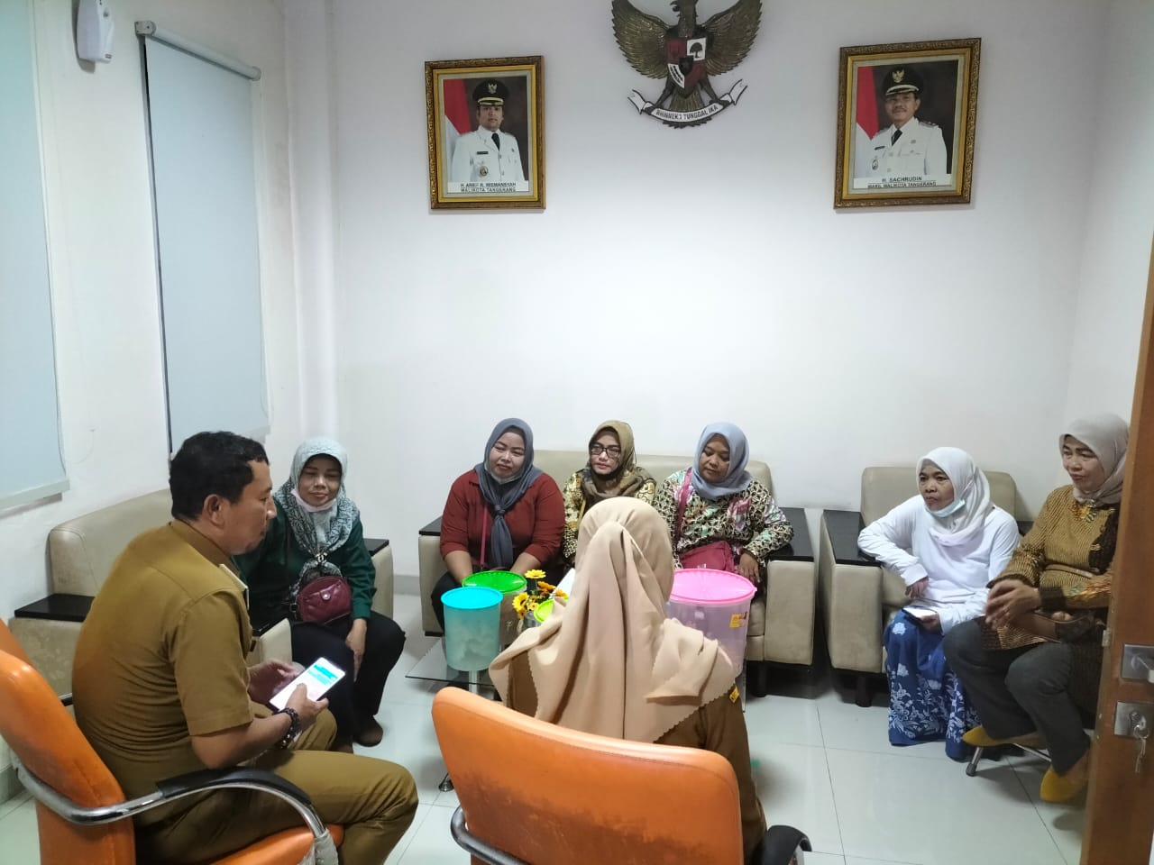 Rapat Koordinasi dengan kader PSM