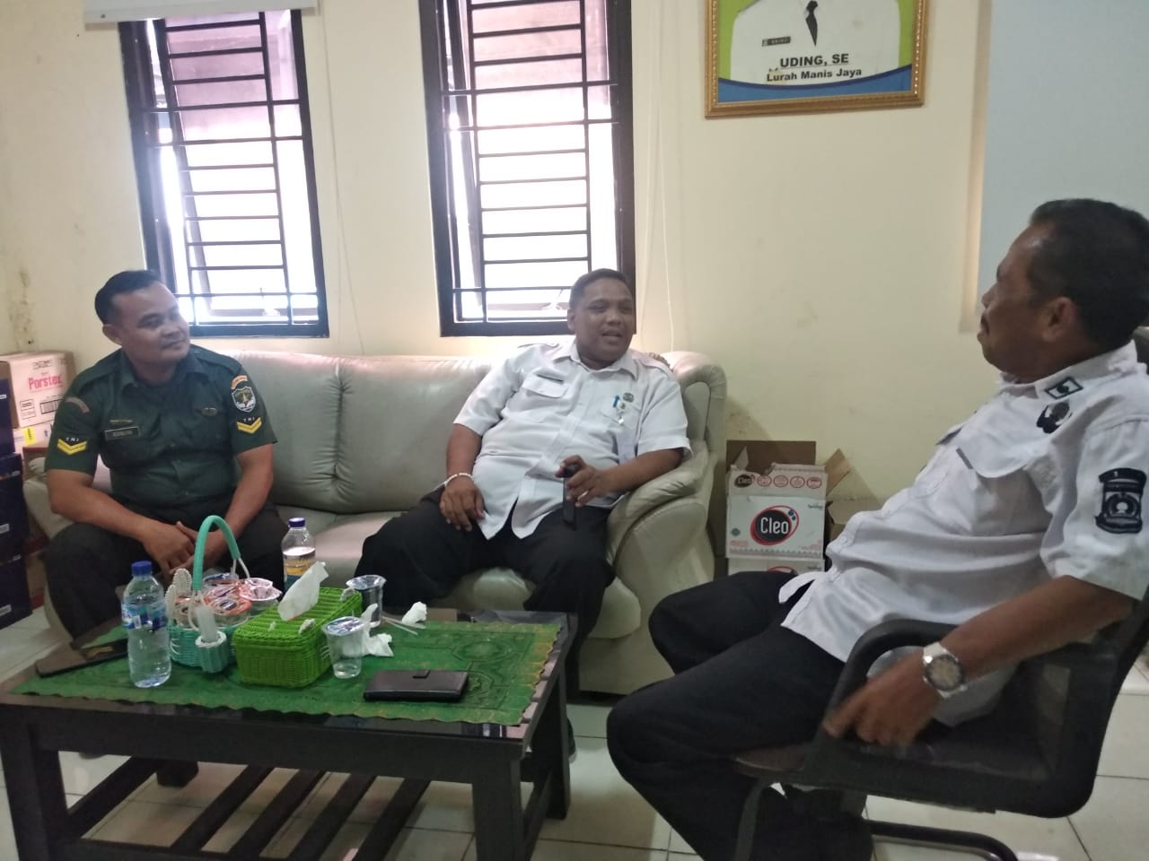 Monitoring dan Evaluasi Tim FKTS Kecamatan Jatiuwung di Kelurahan Manis Jaya