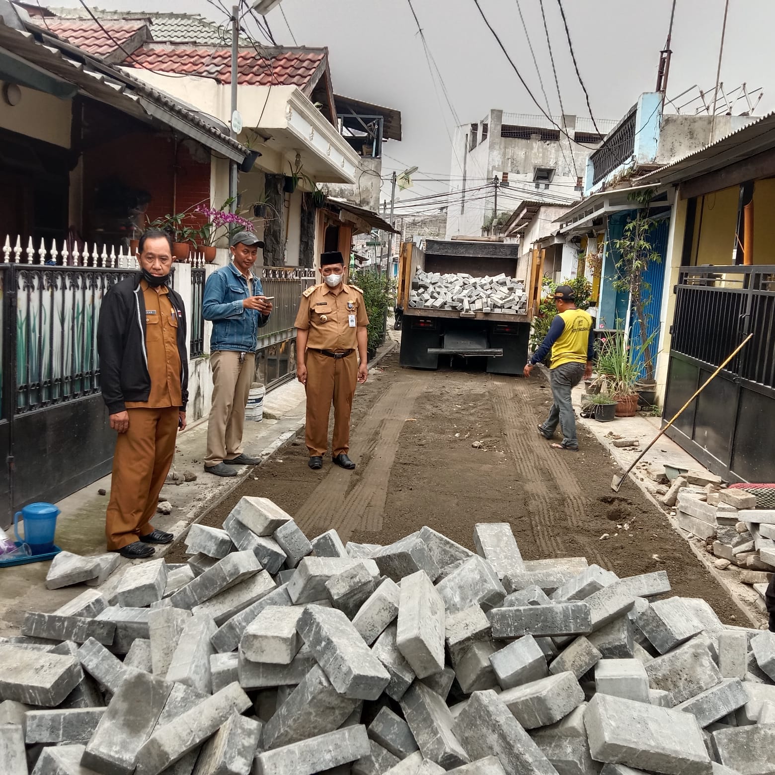 Monitoring Pemeriharaan Jalan Lingkungan RW 02