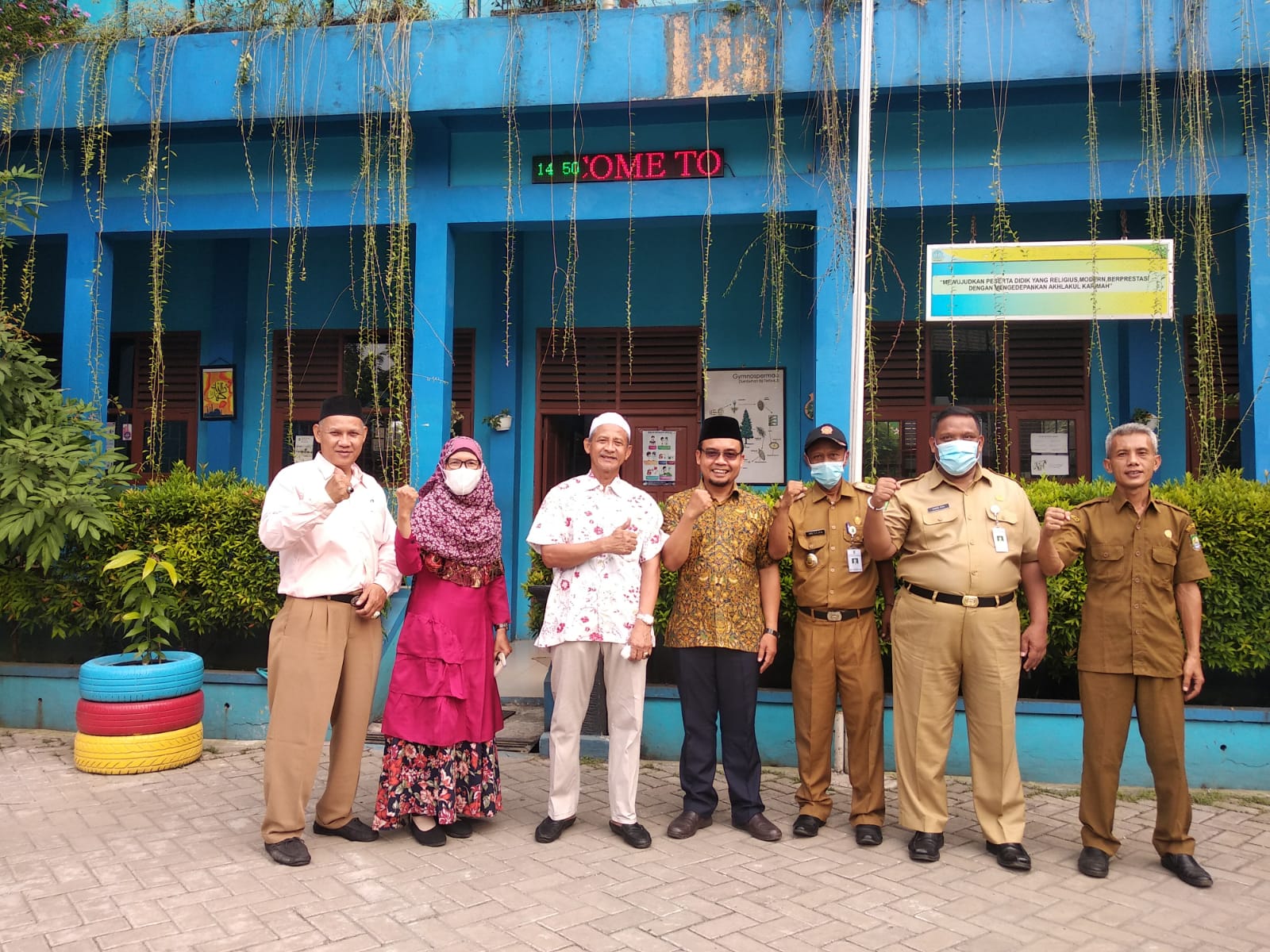 Persiapan Sekolah SMP Gandasari dalam Perlombaan Adiwiyata Tingkat Kota Tangerang 