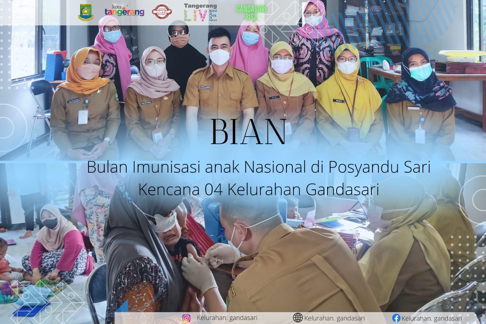 Kegiatan Bulan Imunisasi Anak Nasional 