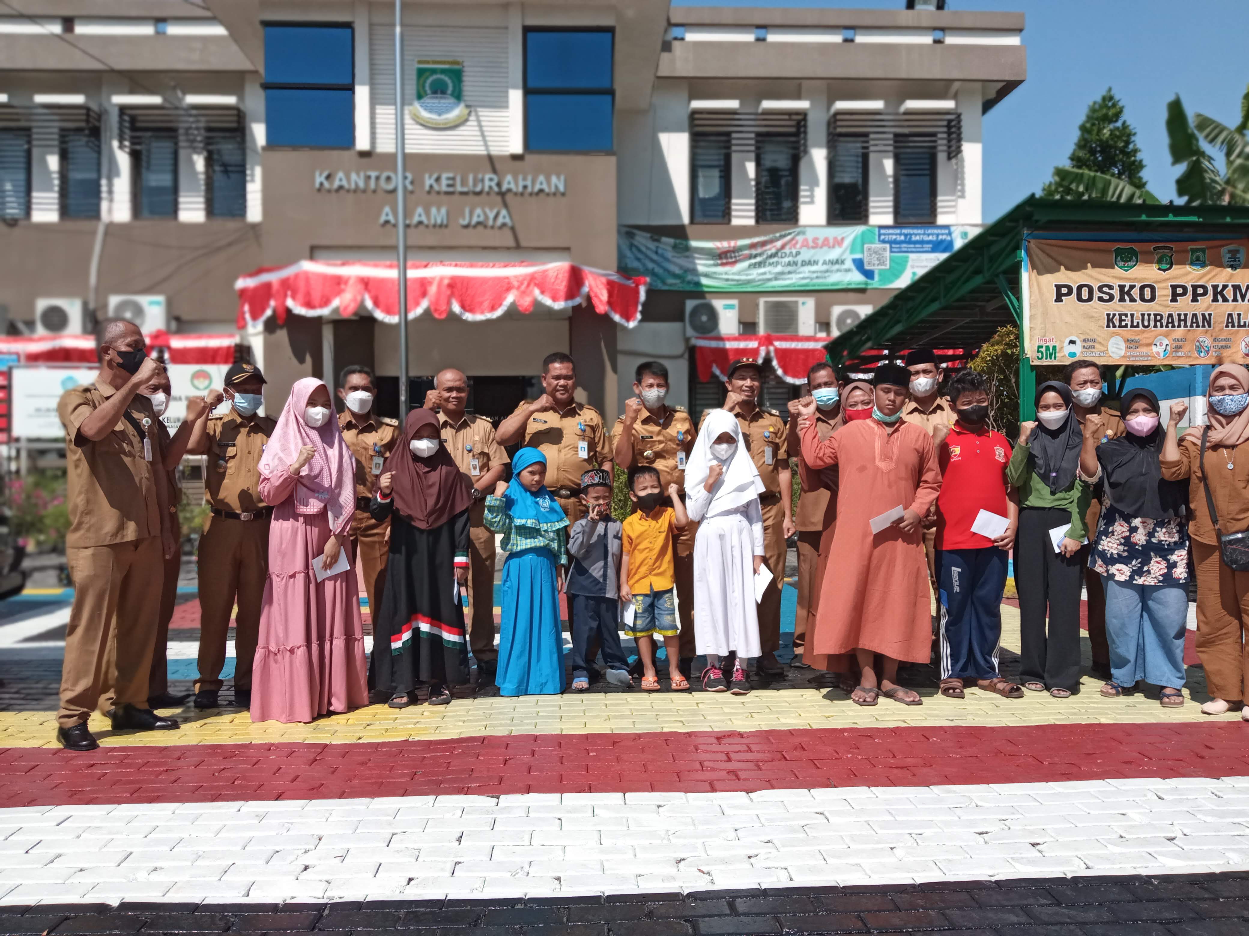 Santunan Kepada Anak Yatim dalam rangka memperingati 1 Muharam1444 H.