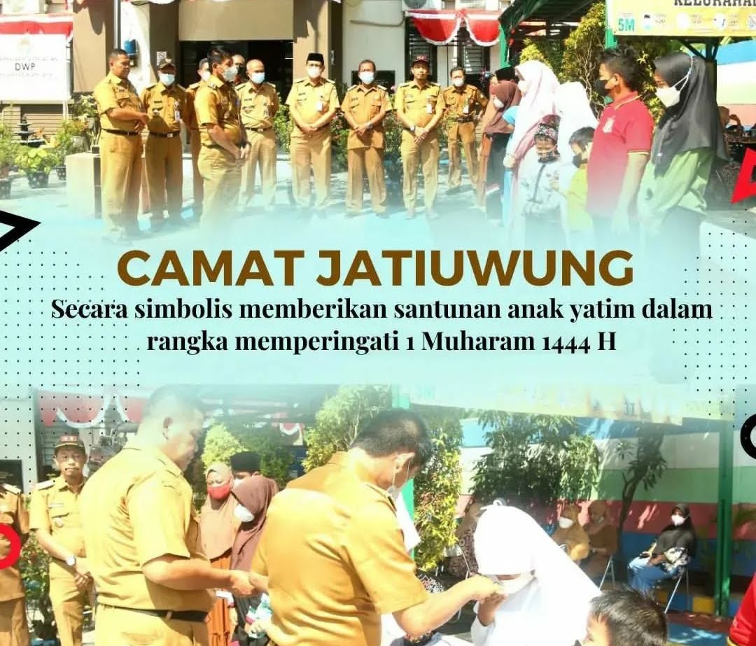 Giat ASN Kecamatan Jatiuwung berbagi, dalam rangka memperingati 1 Muharram 144 H.