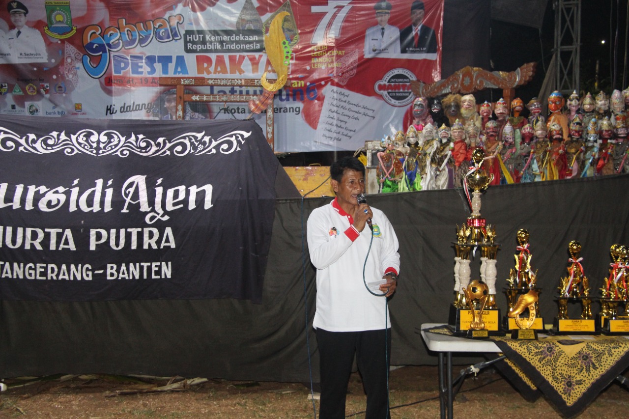 Gebyar Pesta Rakyat Wayang Golek dan Penyerahan Hadiah Lomba Kemerdekaan