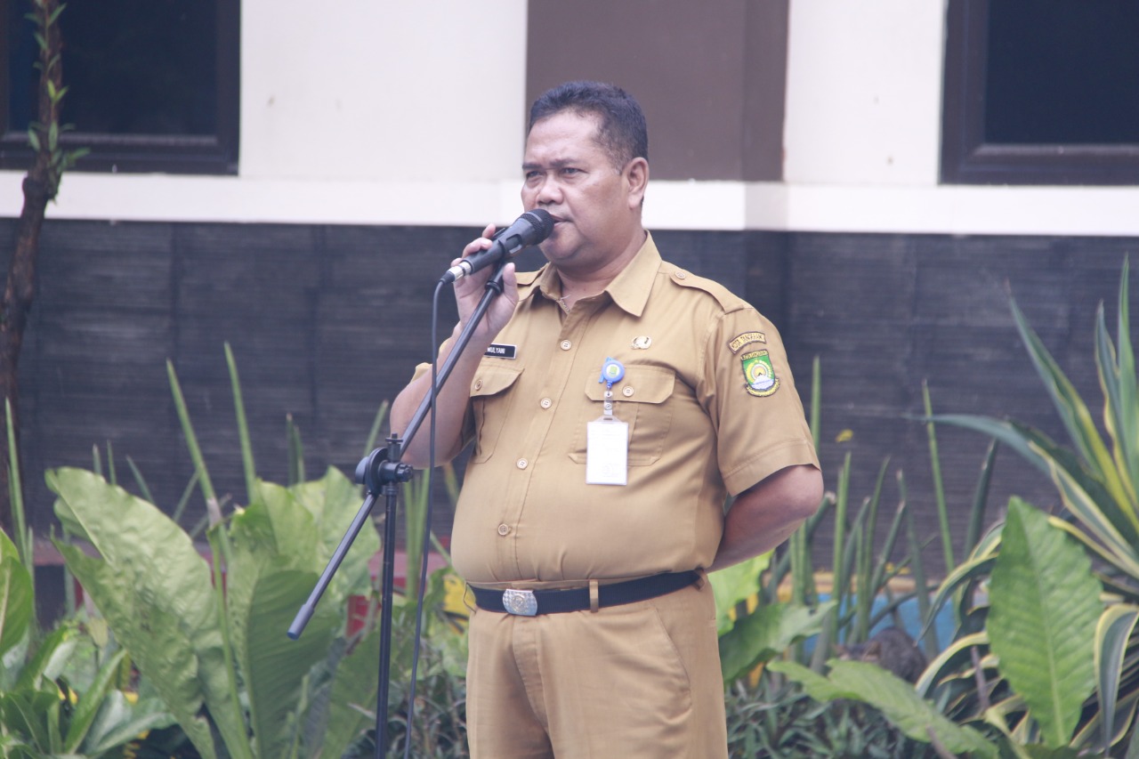 Giat Apel Senin Pagi di Pimpin Sekcam Jatiuwung