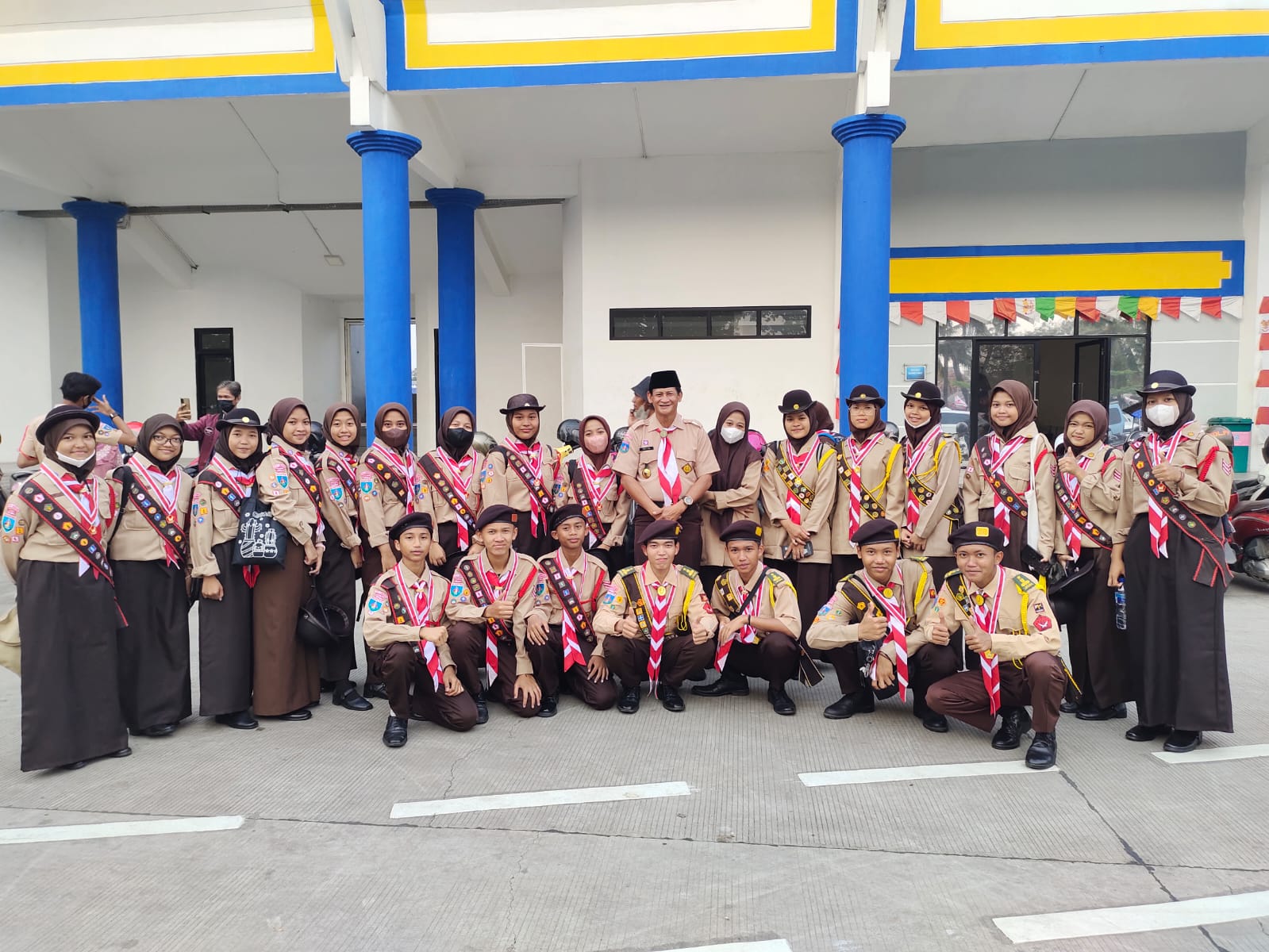 Camat Jatiuwung Hadiri Penutupan Bulan Bakti Pramuka Tingkat Nasional di Lapangan Stadion Benteng Reborn