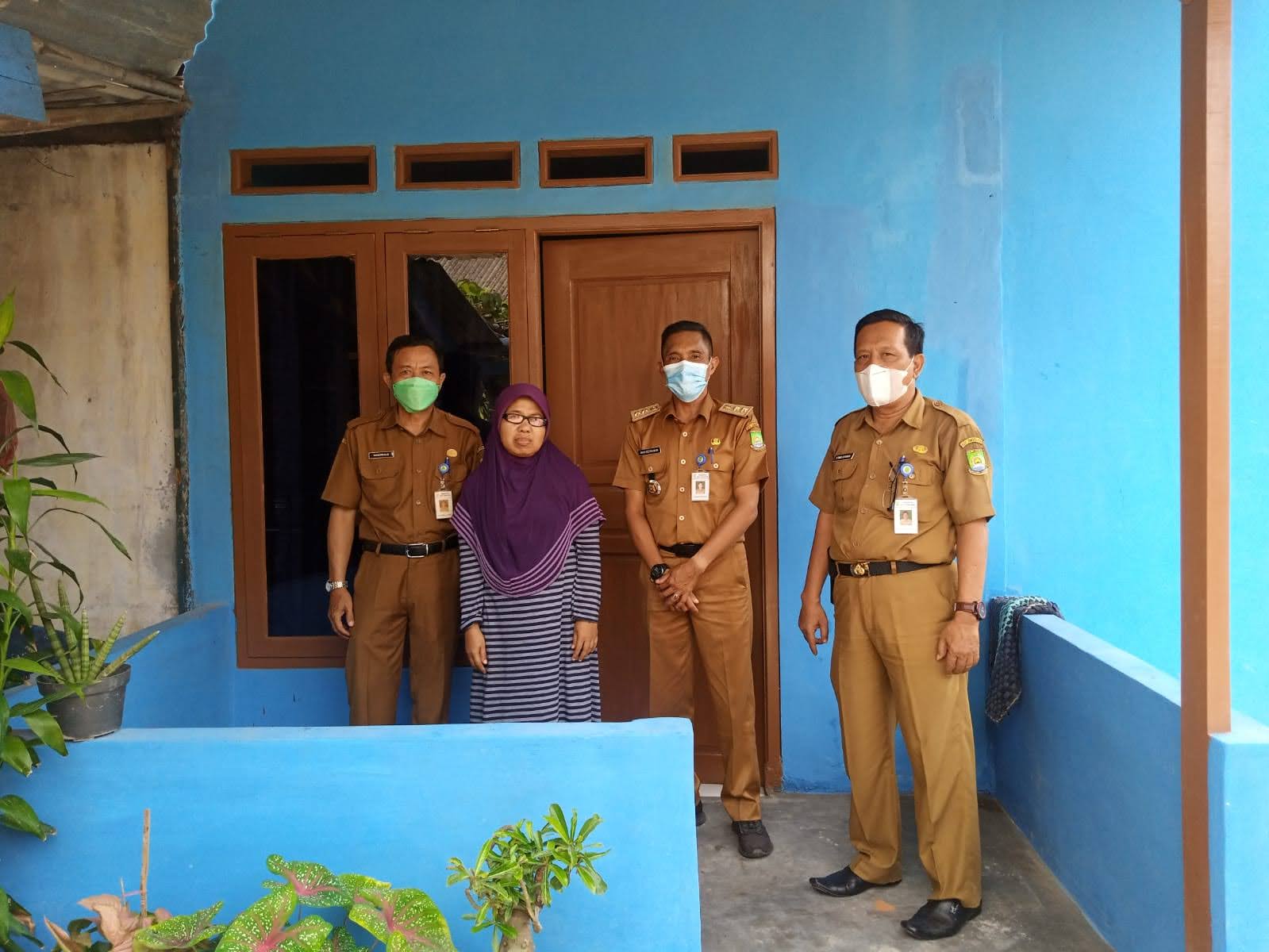 Giat Monitoring pengerjaan RTLH (Bedah Rumah)