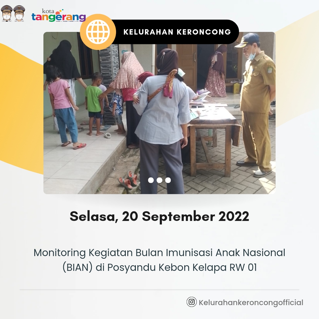 Giat Bulan Imunisasi Anak Nasional (BIAN)