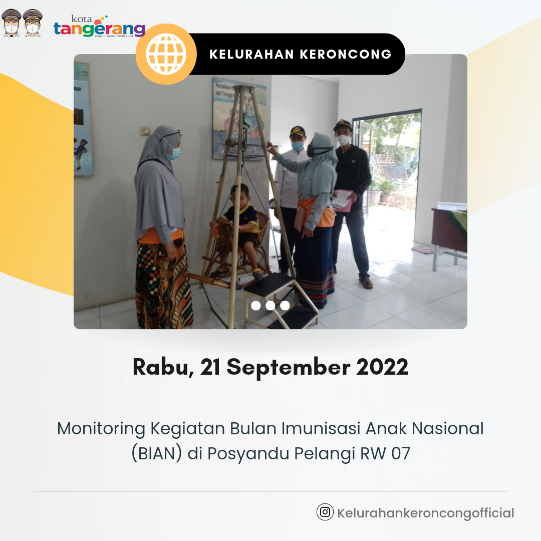 Giat Bulan Imunisasi Anak Nasional (BIAN)