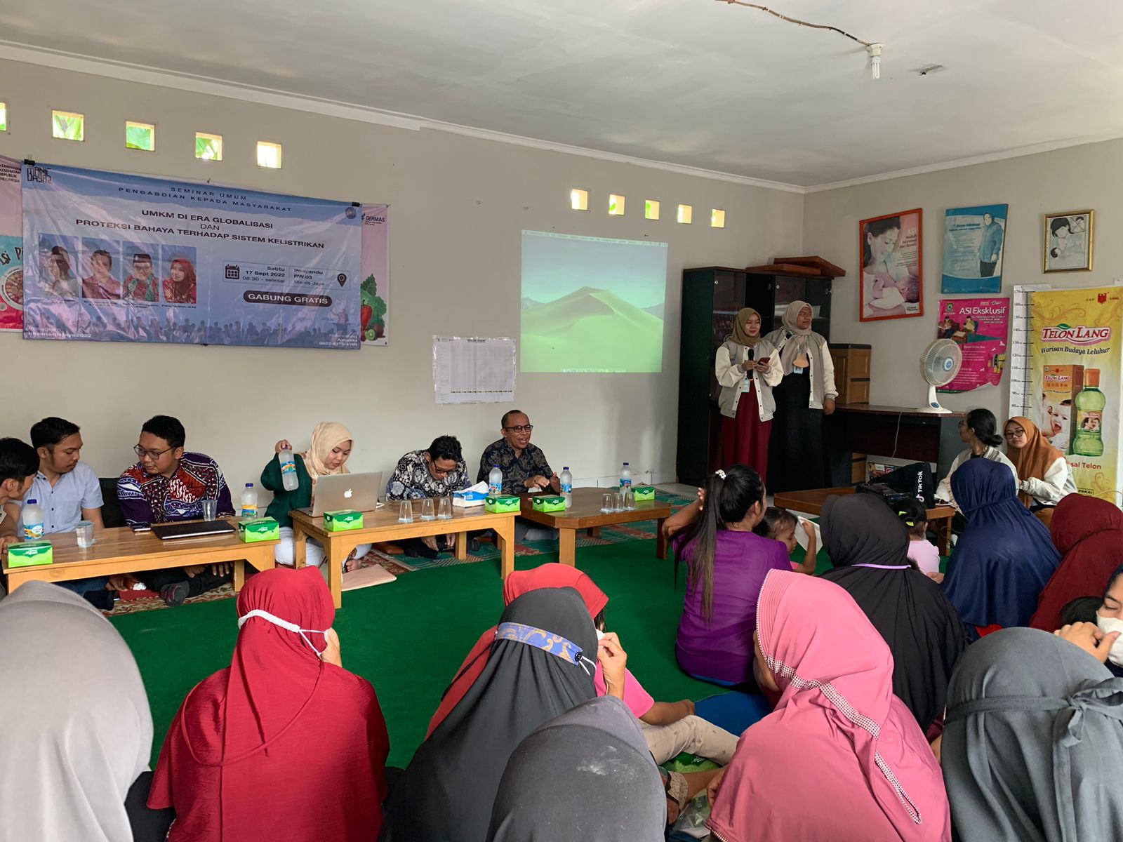 Monitoring Kegiatan Sosialisasi UMKM Mahasiswa Universitas Muhammadiyah Tangerang