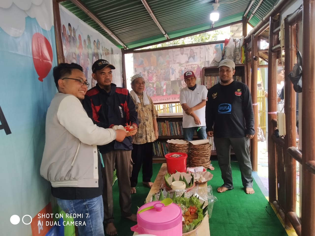 Monitoring Kegiatan Pembukaan Taman Baca Di KWT Gotong Royong RW 003