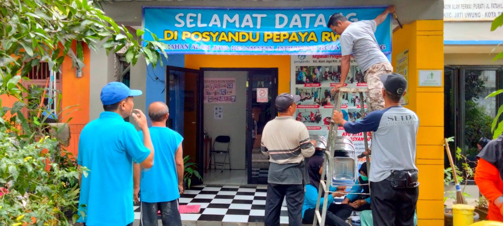 Giat Kerja Bakti Berbenah persiapan Lomba-lomba