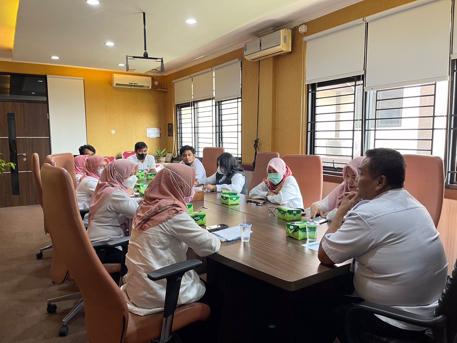 RAPAT KOORDINASI DENGAN DISDUKCAPIL 