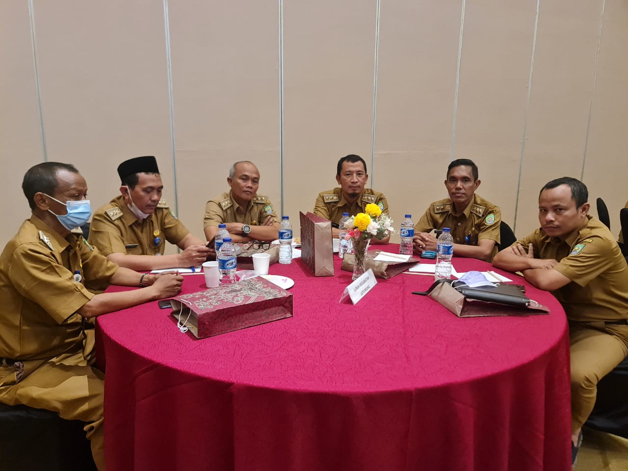 Rapat Koordinasi perihal Pendataan Awal Registrasi Sosial Ekonomi 2022 di Kota Tangerang