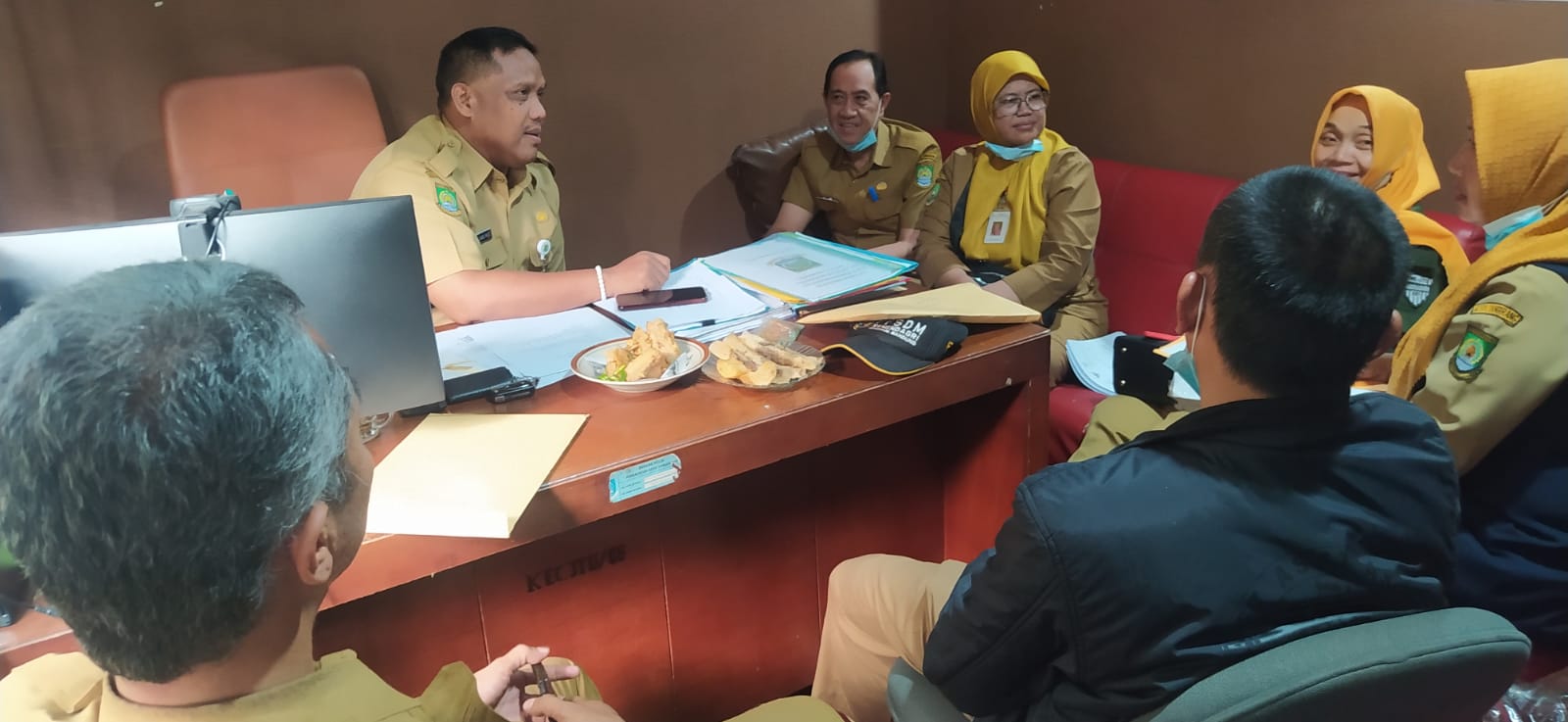 Rapat Koordinasi perihal Bantuan Sosial