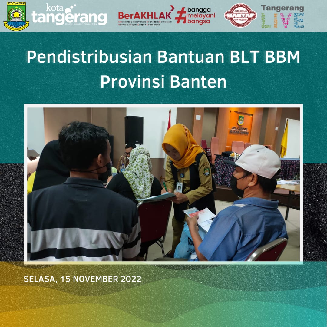 Pendistribusian Bantuan BLT BBM Provinsi Banten