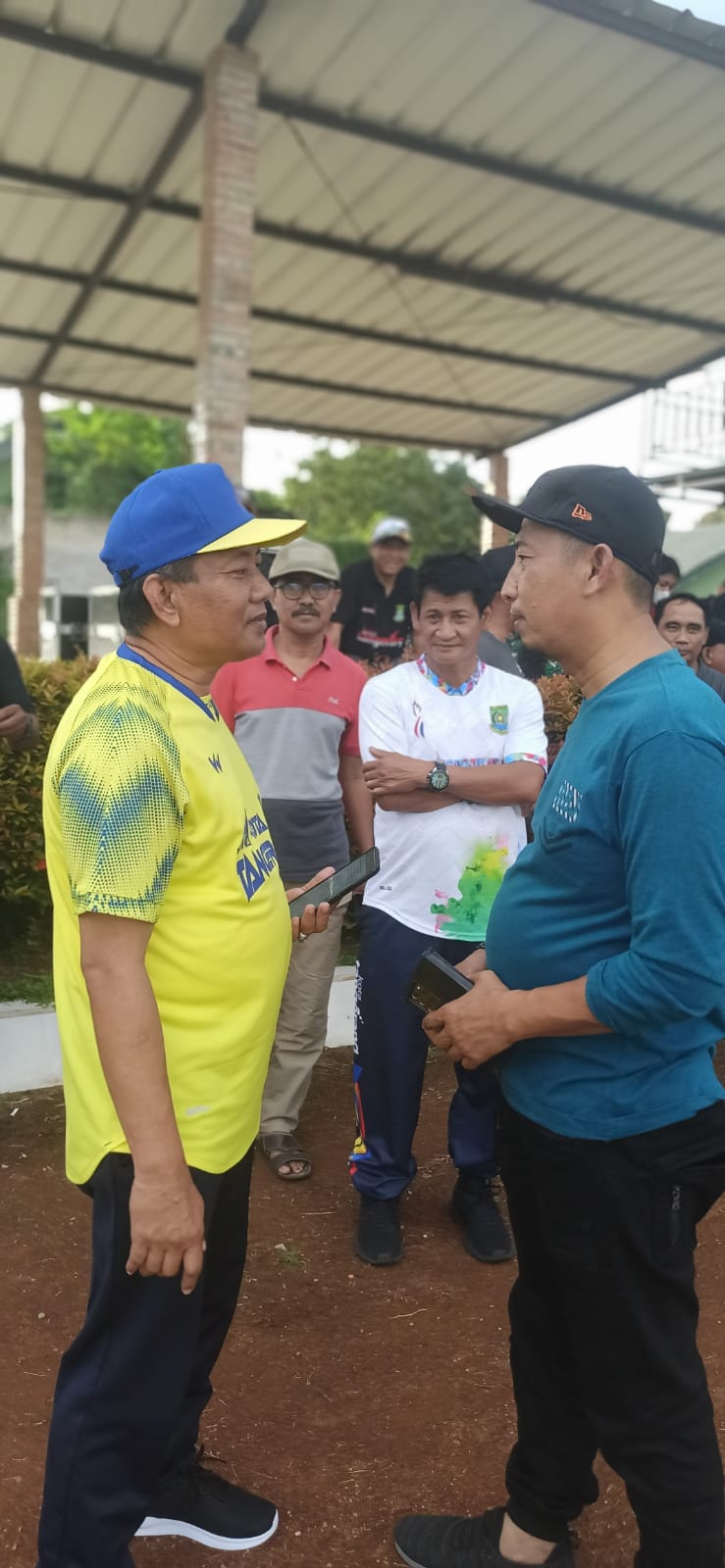 Menghadiri Pembukaan PORPROV di Stadion Benten Reborn Kota Tangerang