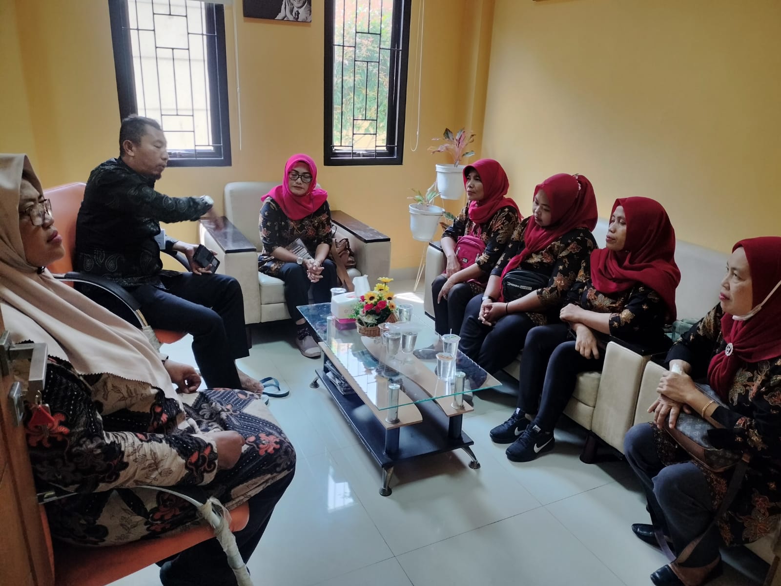 Rapat Koordinasi dengan Kader PSM perihal Pendataan Perusahaan dan Pengangguran