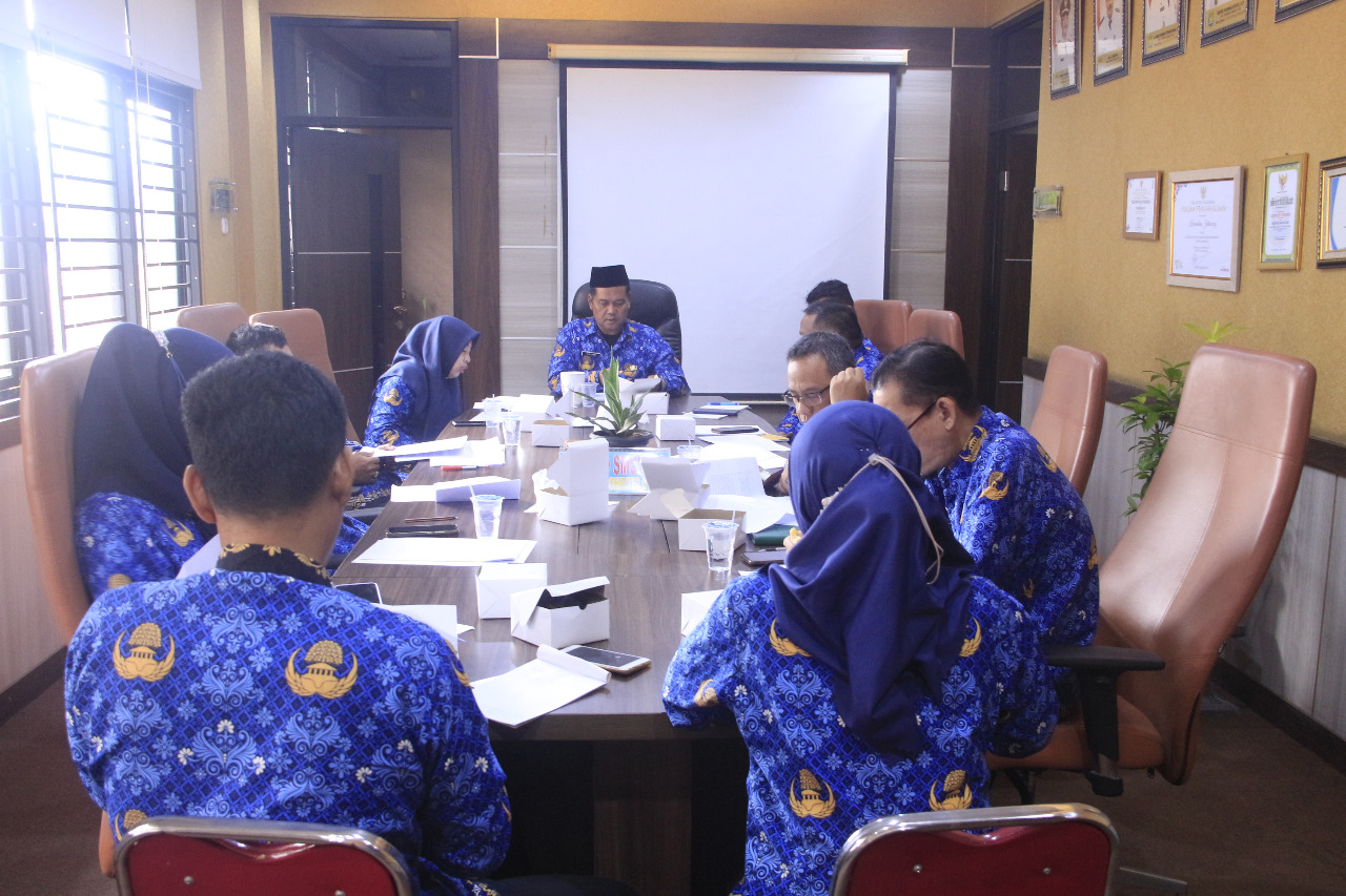 Rapat Koordinasi Internal bersama PPTK Kecamatan Jatiuwung