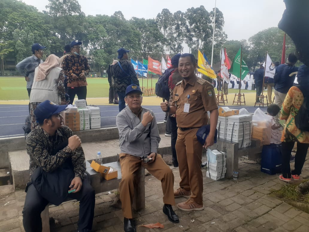 Menghadiri Pelantikan PPS di Alun-Alun Kota Tangerang (Lapangan Ahmad Yani)