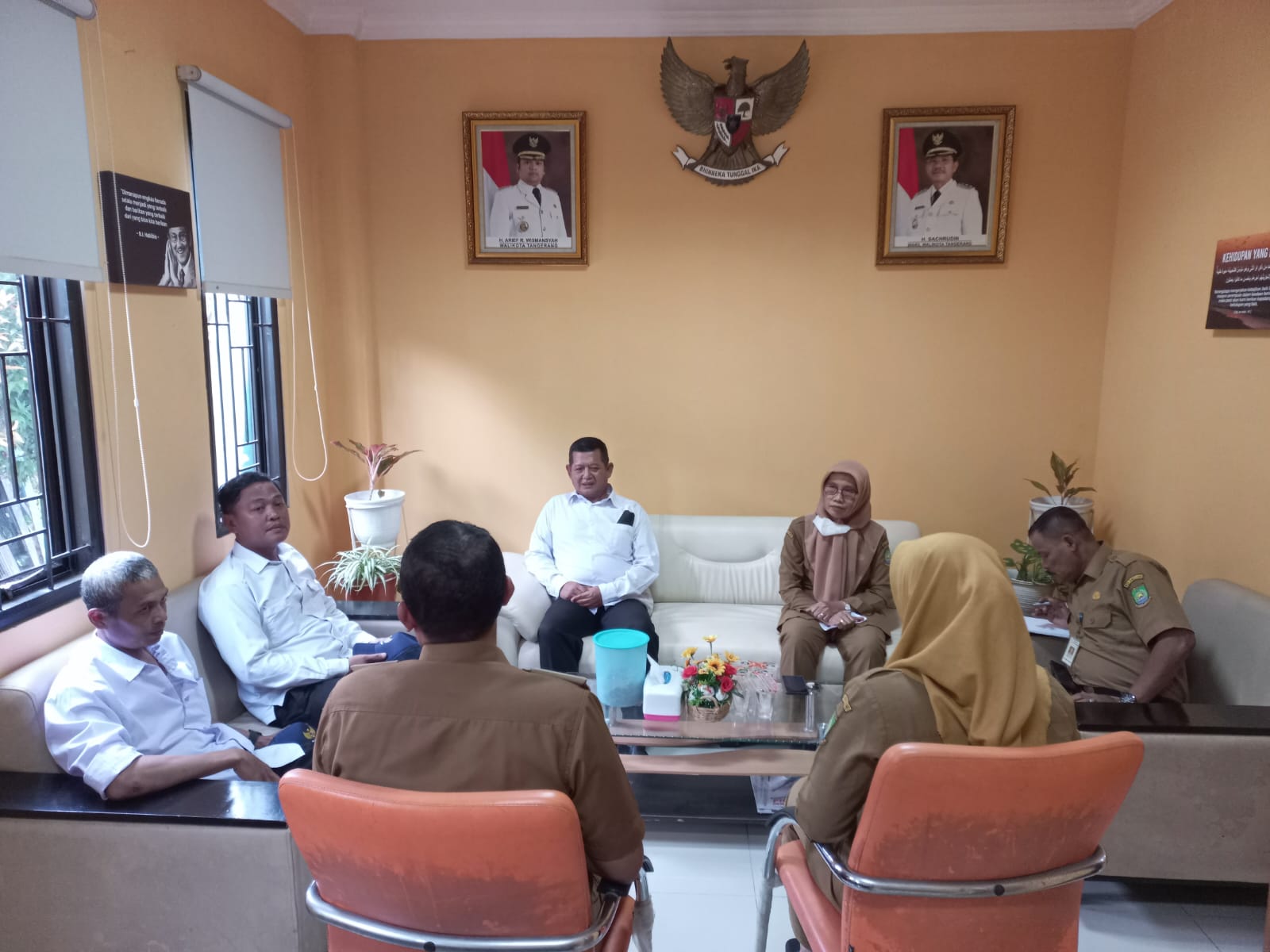 Rapat Koordinasi dengan PPS Kelurahan Jatake