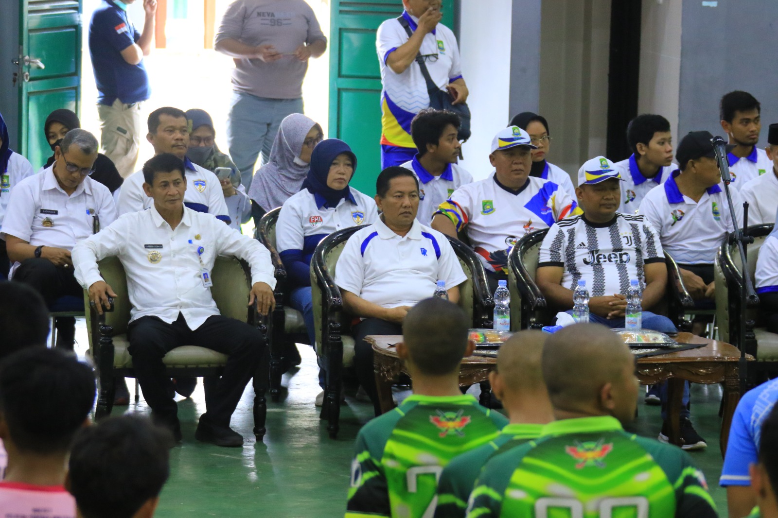 Camat Jatiuwung dampingi Sekda Kota Tangerang menghadiri Kejuaraan Hoki Piala Walikota Tahun 2023