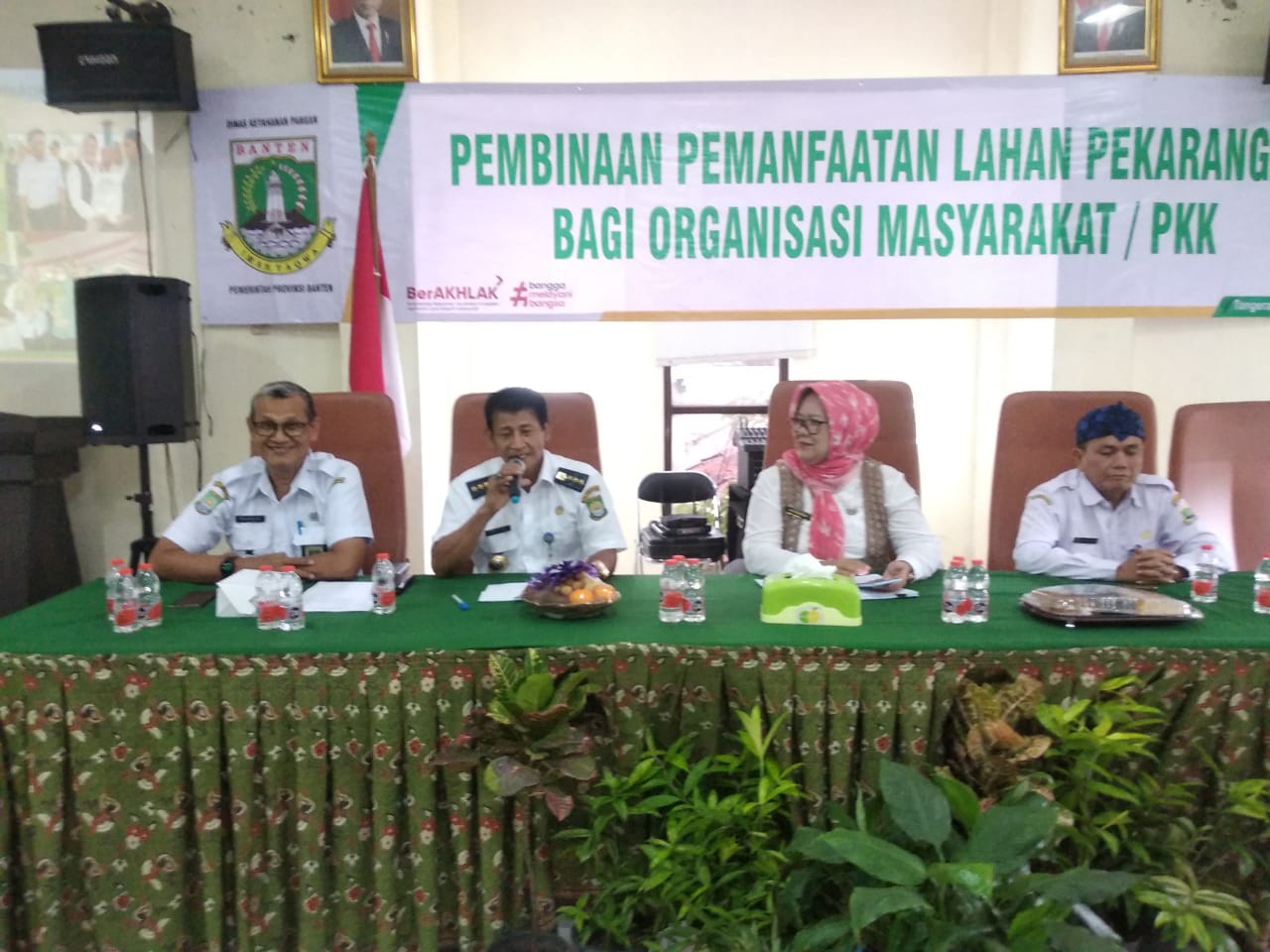 Kegiatan Pembinaan Pemanfaatan Lahan Pekarangan Bagi Organisasi Masyarakat/PKK