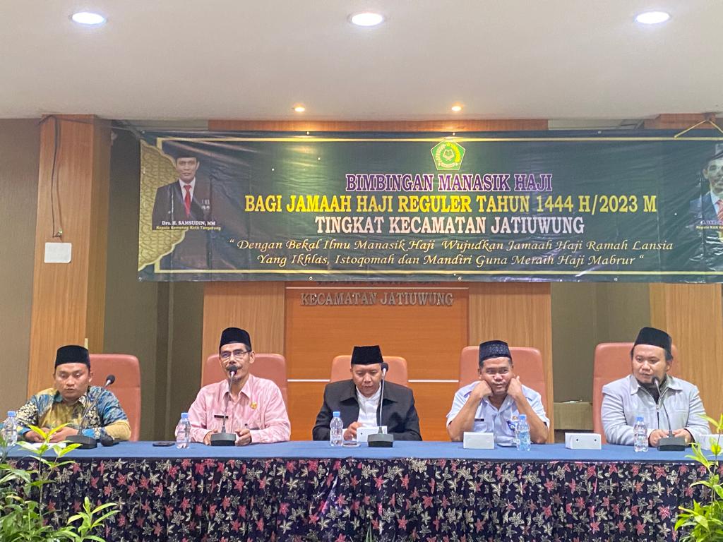 Bimbingan Manasik Haji Jamaah Reguler Tahun 1444 H/2023 M