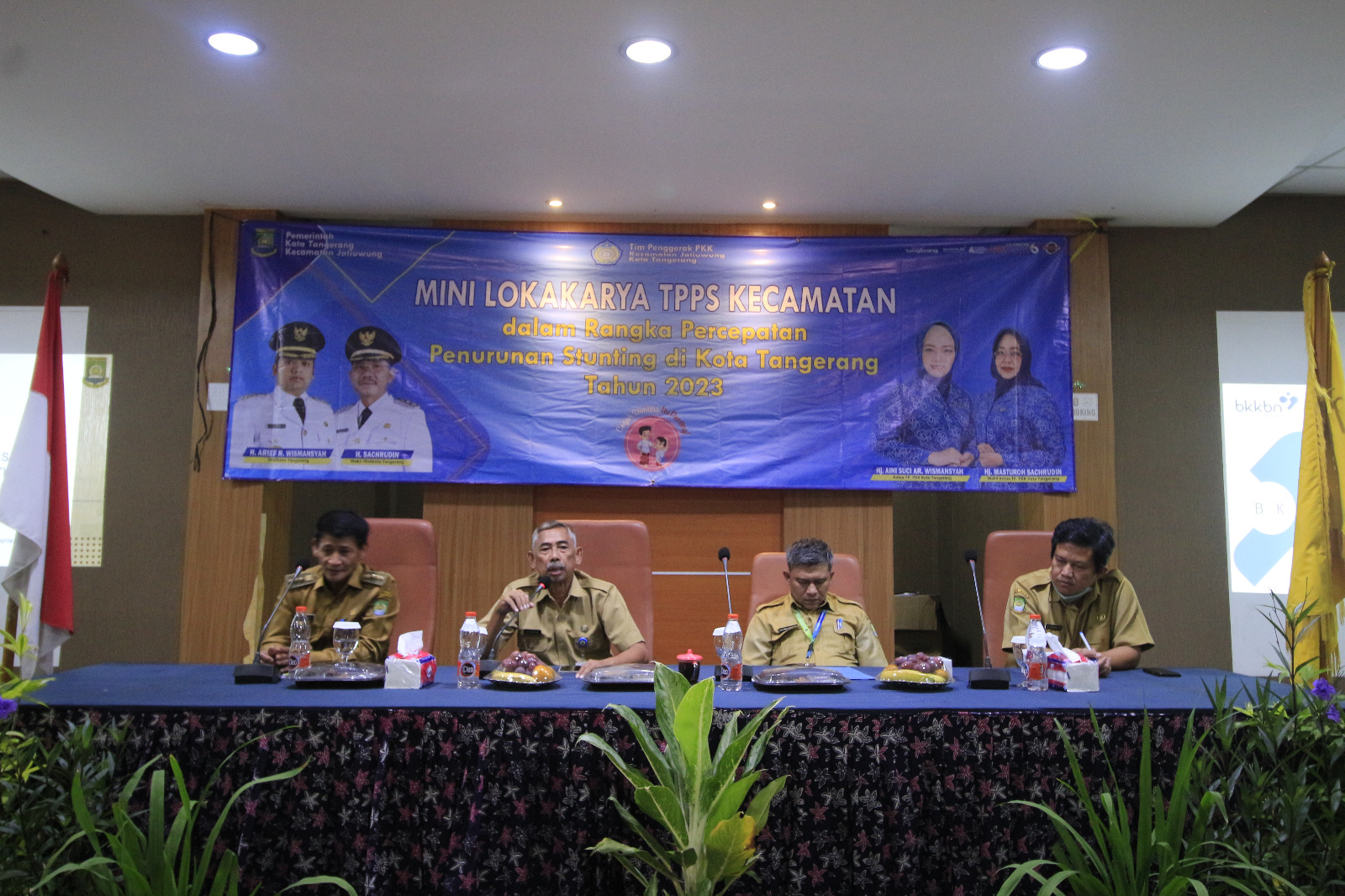 Mini Lokakarya TPPS Kecamatan dalam rangka percepatan penurunan stunting di Kota Tangerang