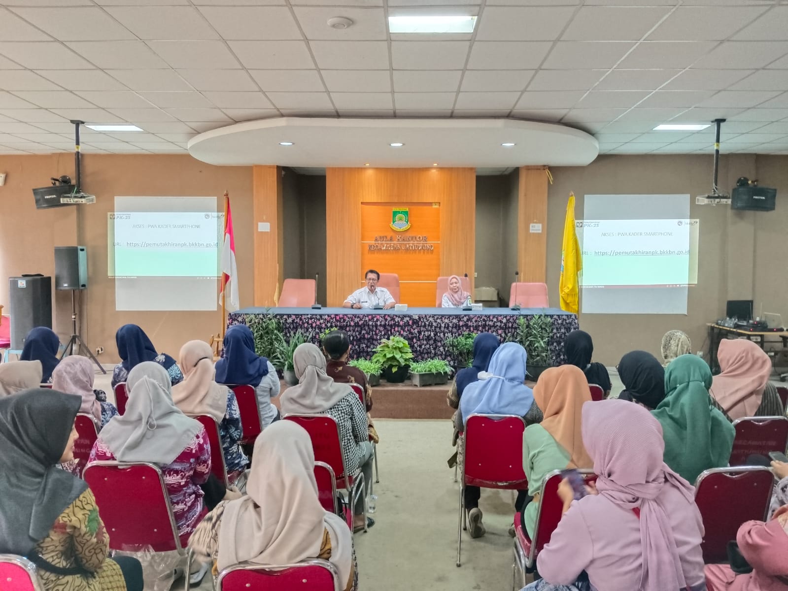 Workshop pemutakhiran PK23 di aula Kecamatan Jatiuwung