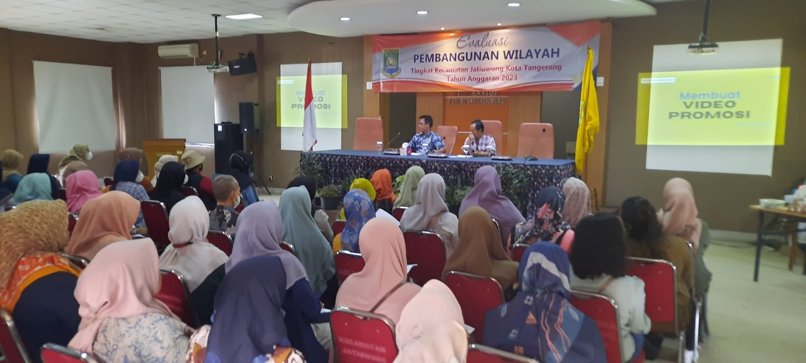 Giat pembinaan ekonomi pembangunan terkait video promosi untuk pelaku UMKM