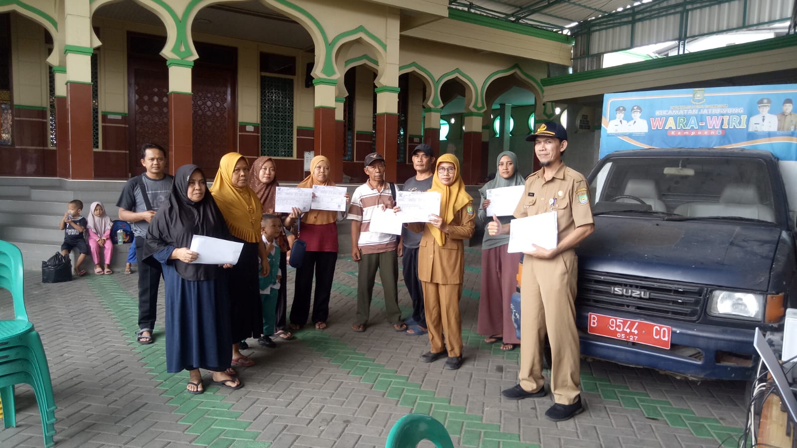 Pelayanan Keliling Adminduk (MERAPAT) di wilayah Kelurahan Jatake dan Pasir Jaya