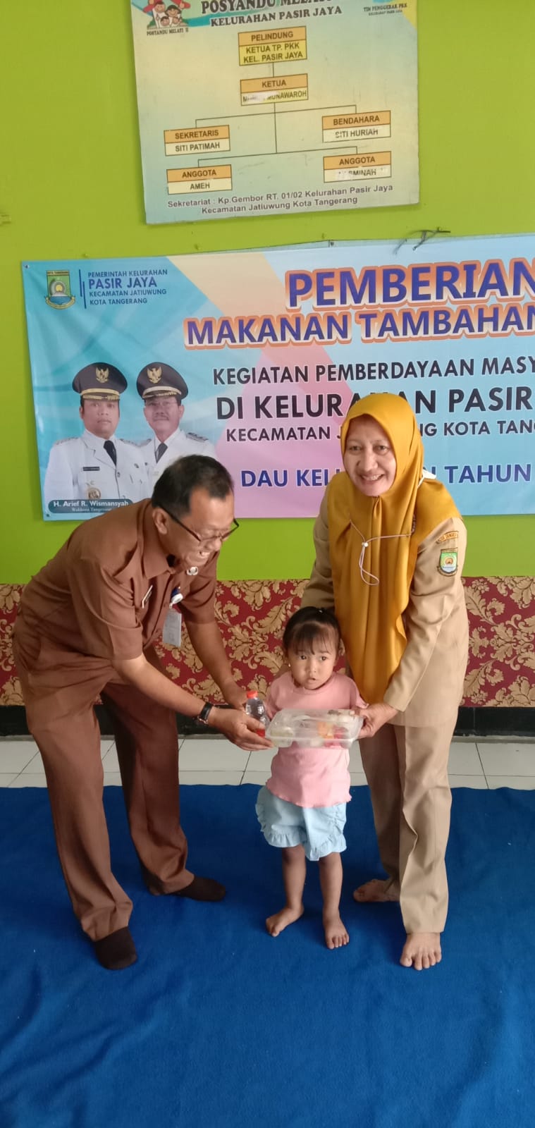 Pemberian Makanan Tambahan (PMT) Hari ke-1 Tahap II