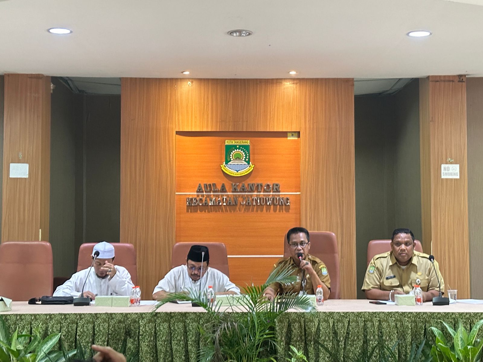 Rapat koordinasi persiapan pelaksanaan Seleksi Tilawatil Quran (STQ) Tingkat Kecamatan Jatiuwung Tahun 2023