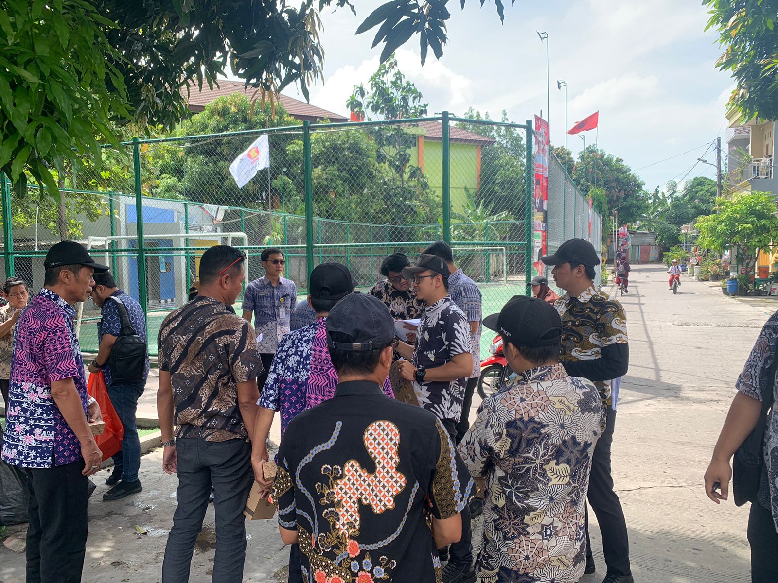 Peninjauan Fasos dan Fasum di Wilayah Kelurahan Keroncong dari Tim BPKD Kota Tangerang