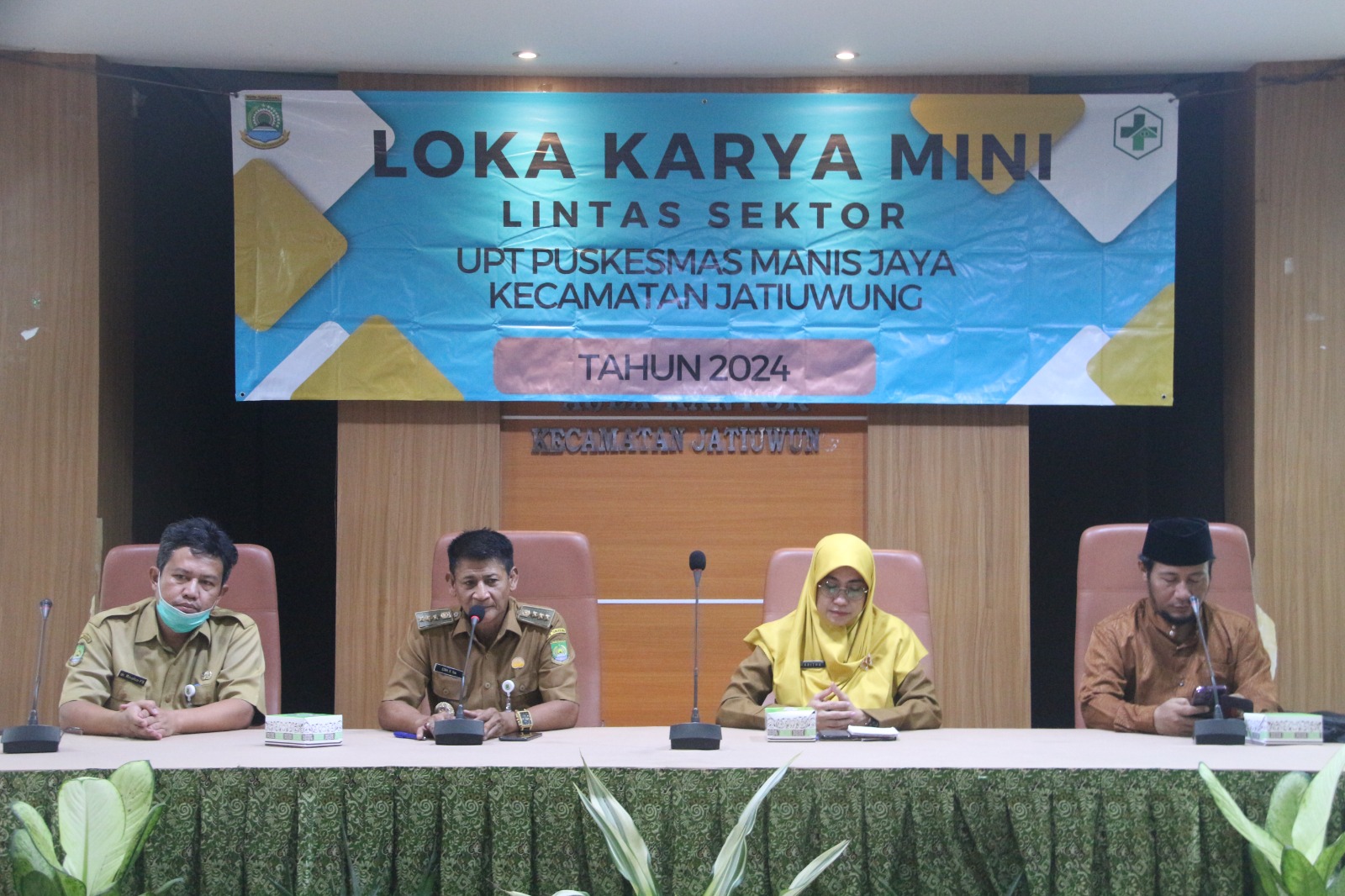 Loka Karya Mini Lintas Sektor UPT Puskesmas Manis Jaya Thn 2024