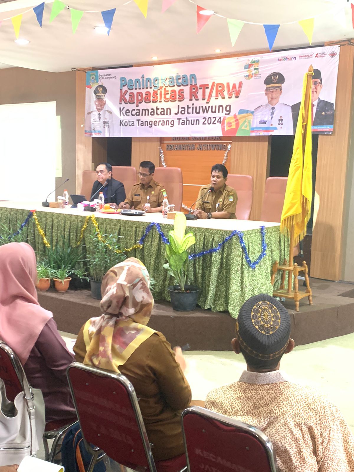 Kecamatan Jatiuwung Gelar Kegiatan Peningkatan Kapasitas RT/RW Tahun 2024