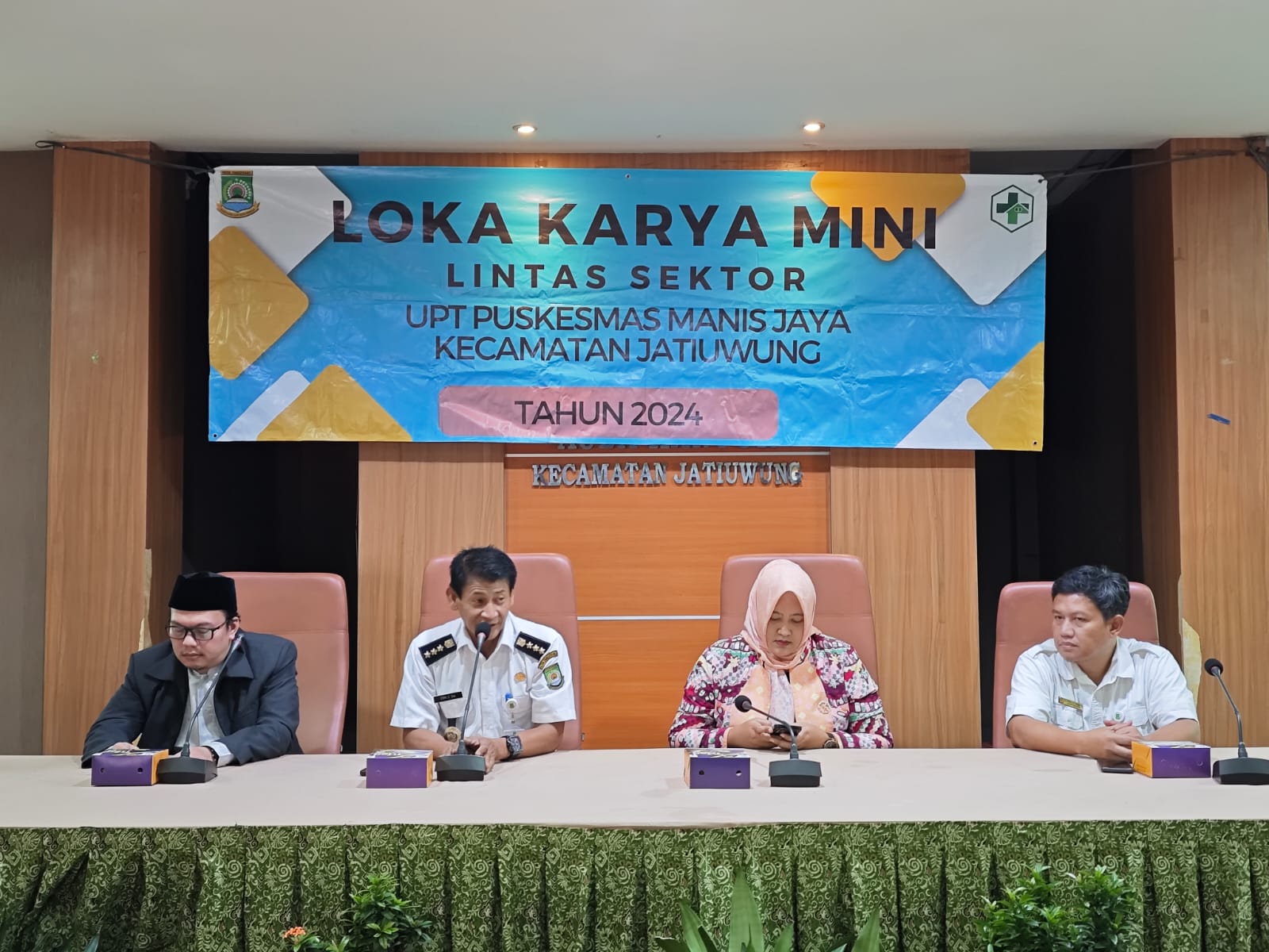 Giat Loka Karya Mini Lintas Sektor UPT Puskesmas Manis Jaya Tahun 2024