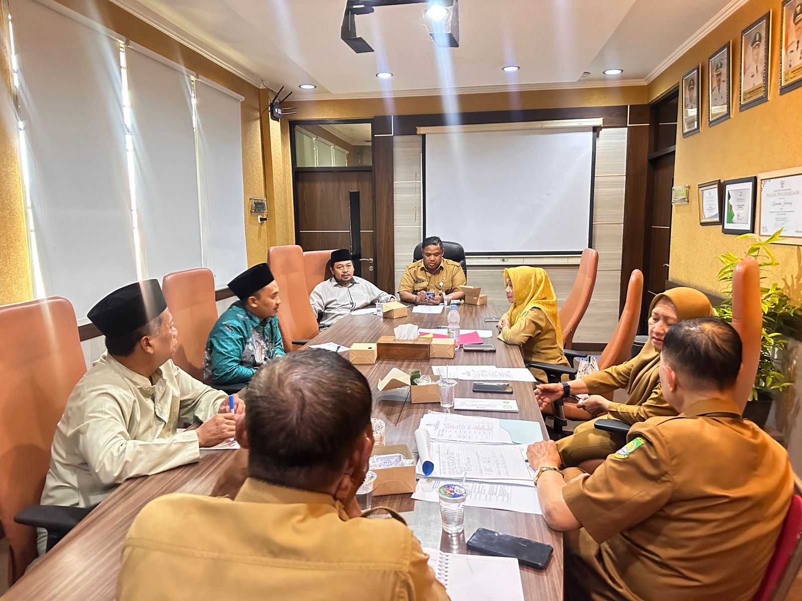 Rapat persiapan Seleksi Tilawatil Quran (STQ) Tahun 2024 tingkat Kecamatan Jatiuwung