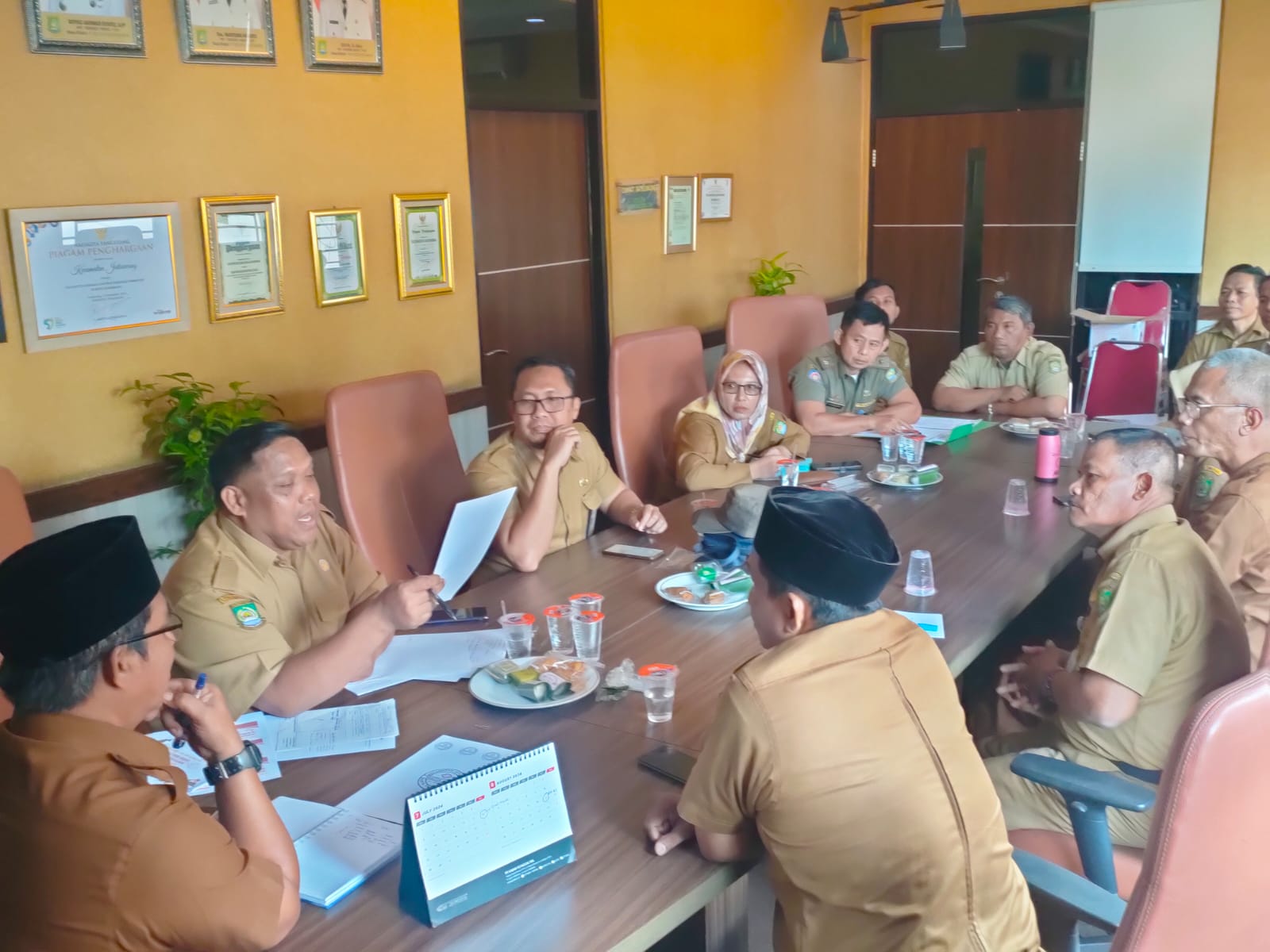 Rapat koordinasi persiapan HUT RI ke-79